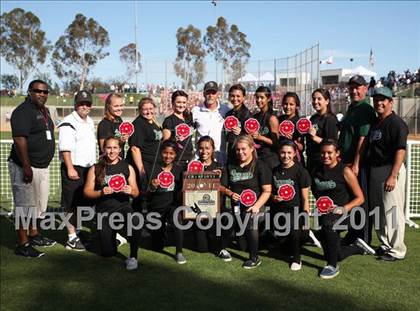 Thumbnail 3 in Pomona Catholic vs. Bellarmine-Jefferson (CIF SS D7 Final) photogallery.