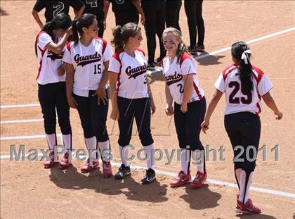 Thumbnail 3 in Pomona Catholic vs. Bellarmine-Jefferson (CIF SS D7 Final) photogallery.