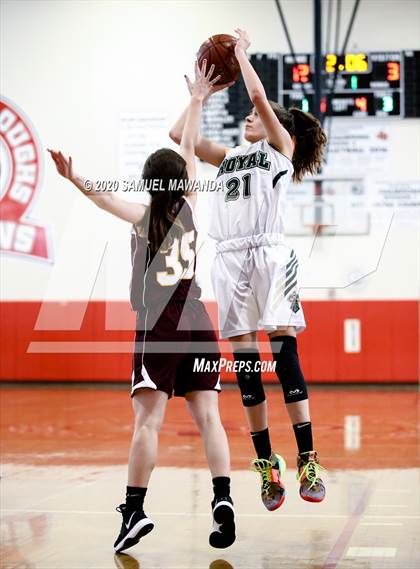 Thumbnail 3 in Royal vs  Notre Dame Academy (West Coast Holiday Festival) photogallery.