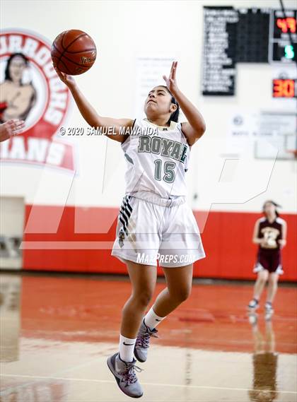 Thumbnail 3 in Royal vs  Notre Dame Academy (West Coast Holiday Festival) photogallery.