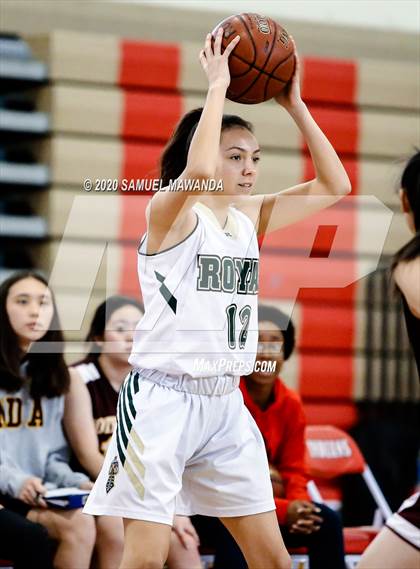 Thumbnail 3 in Royal vs  Notre Dame Academy (West Coast Holiday Festival) photogallery.