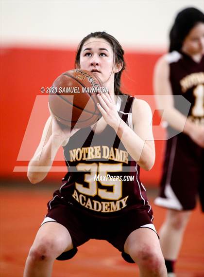 Thumbnail 3 in Royal vs  Notre Dame Academy (West Coast Holiday Festival) photogallery.