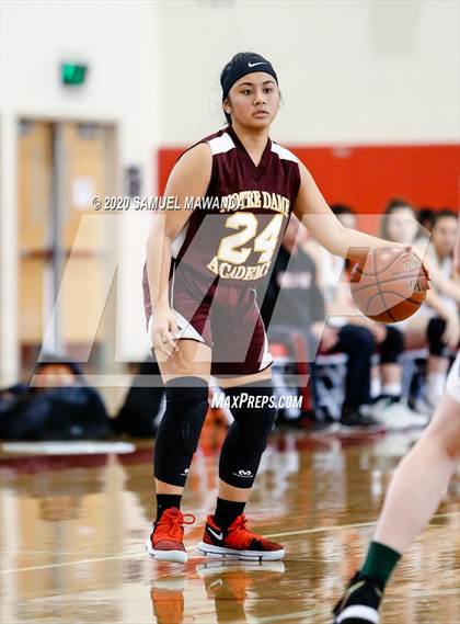 Thumbnail 1 in Royal vs  Notre Dame Academy (West Coast Holiday Festival) photogallery.