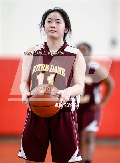 Thumbnail 1 in Royal vs  Notre Dame Academy (West Coast Holiday Festival) photogallery.