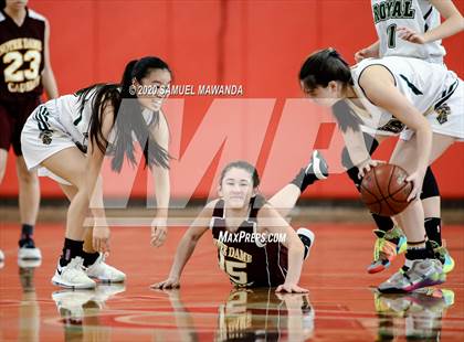 Thumbnail 2 in Royal vs  Notre Dame Academy (West Coast Holiday Festival) photogallery.