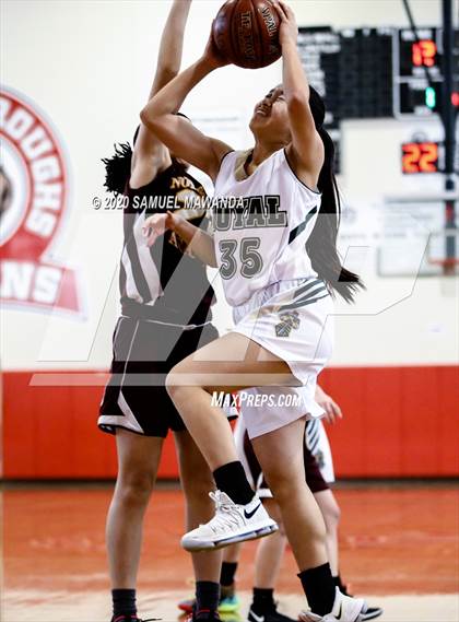 Thumbnail 3 in Royal vs  Notre Dame Academy (West Coast Holiday Festival) photogallery.