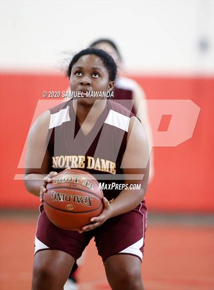 Thumbnail 1 in Royal vs  Notre Dame Academy (West Coast Holiday Festival) photogallery.