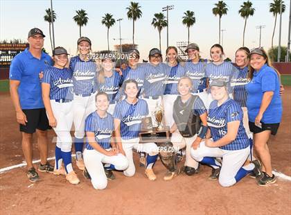 Thumbnail 2 in Kingman Academy vs. Round Valley (AIA 2A Final - Awards) photogallery.