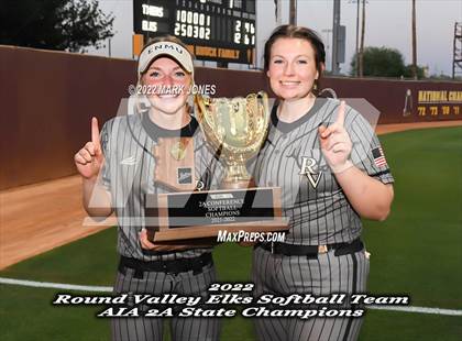 Thumbnail 2 in Kingman Academy vs. Round Valley (AIA 2A Final - Awards) photogallery.