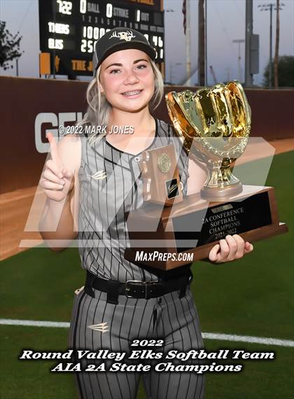 Thumbnail 2 in Kingman Academy vs. Round Valley (AIA 2A Final - Awards) photogallery.