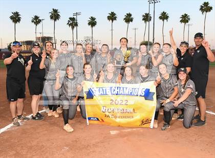 Thumbnail 1 in Kingman Academy vs. Round Valley (AIA 2A Final - Awards) photogallery.