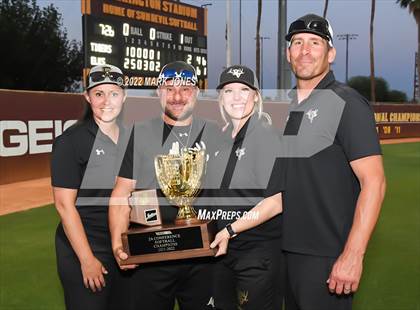 Thumbnail 1 in Kingman Academy vs. Round Valley (AIA 2A Final - Awards) photogallery.