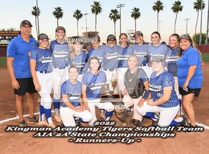 Thumbnail 1 in Kingman Academy vs. Round Valley (AIA 2A Final - Awards) photogallery.