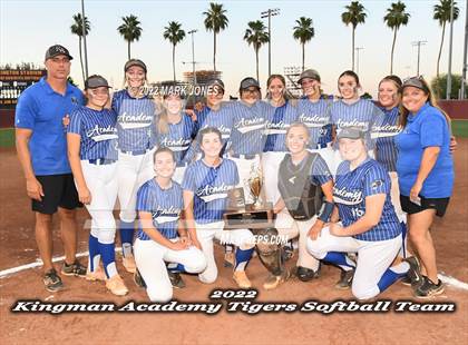 Thumbnail 2 in Kingman Academy vs. Round Valley (AIA 2A Final - Awards) photogallery.