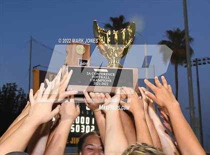 Thumbnail 2 in Kingman Academy vs. Round Valley (AIA 2A Final - Awards) photogallery.