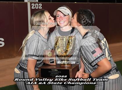 Thumbnail 3 in Kingman Academy vs. Round Valley (AIA 2A Final - Awards) photogallery.