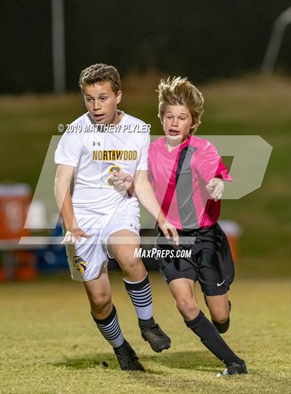 Thumbnail 2 in Northwood Temple Academy vs Village Christian Academy (SAC Tournament Semi-Finals) photogallery.