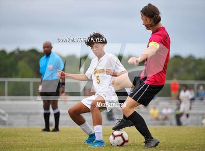 Thumbnail 1 in Northwood Temple Academy vs Village Christian Academy (SAC Tournament Semi-Finals) photogallery.