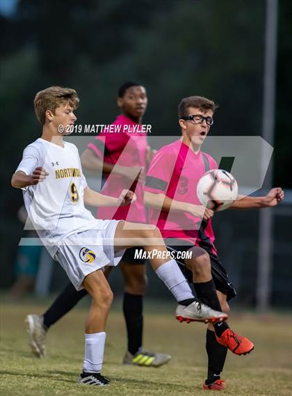 Thumbnail 1 in Northwood Temple Academy vs Village Christian Academy (SAC Tournament Semi-Finals) photogallery.