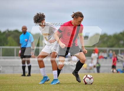 Thumbnail 3 in Northwood Temple Academy vs Village Christian Academy (SAC Tournament Semi-Finals) photogallery.