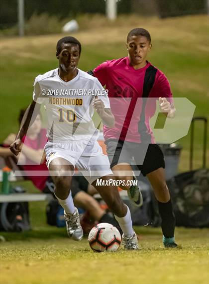 Thumbnail 2 in Northwood Temple Academy vs Village Christian Academy (SAC Tournament Semi-Finals) photogallery.
