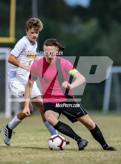 Thumbnail 3 in Northwood Temple Academy vs Village Christian Academy (SAC Tournament Semi-Finals) photogallery.