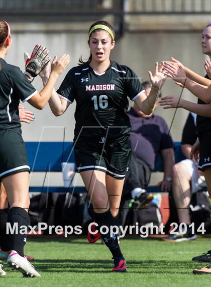 Thumbnail 2 in Madison vs Yorktown (VHSL 6A Semifinal) photogallery.