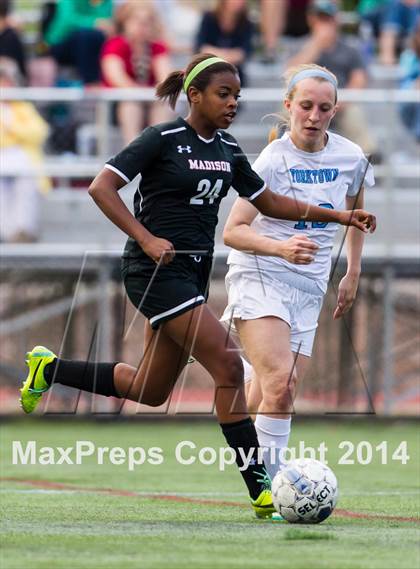 Thumbnail 1 in Madison vs Yorktown (VHSL 6A Semifinal) photogallery.