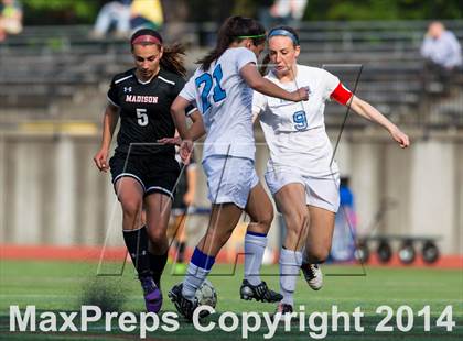 Thumbnail 3 in Madison vs Yorktown (VHSL 6A Semifinal) photogallery.