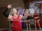 Photo from the gallery "Woodland Christian vs. Bradshaw Christian (CIF-SJS D5 Girls Volleyball Semi-final)"
