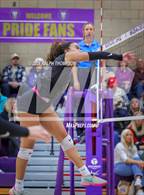 Photo from the gallery "Woodland Christian vs. Bradshaw Christian (CIF-SJS D5 Girls Volleyball Semi-final)"