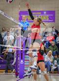 Photo from the gallery "Woodland Christian vs. Bradshaw Christian (CIF-SJS D5 Girls Volleyball Semi-final)"