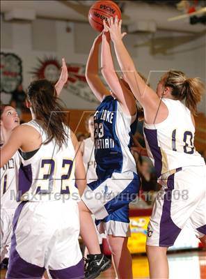 Thumbnail 3 in Forest Lake Christian vs. Bradshaw Christian (CIF SJS D5 Playoffs) photogallery.