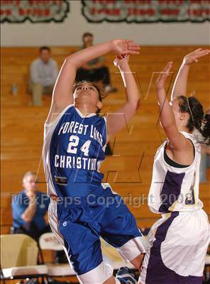 Thumbnail 2 in Forest Lake Christian vs. Bradshaw Christian (CIF SJS D5 Playoffs) photogallery.