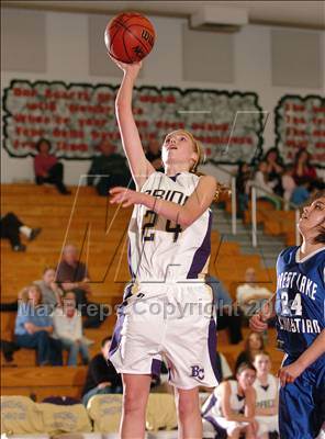 Thumbnail 3 in Forest Lake Christian vs. Bradshaw Christian (CIF SJS D5 Playoffs) photogallery.
