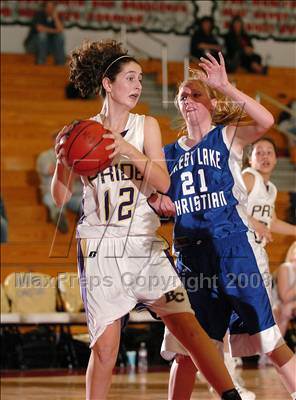 Thumbnail 3 in Forest Lake Christian vs. Bradshaw Christian (CIF SJS D5 Playoffs) photogallery.