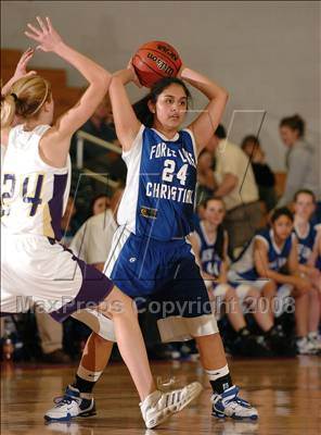 Thumbnail 1 in Forest Lake Christian vs. Bradshaw Christian (CIF SJS D5 Playoffs) photogallery.