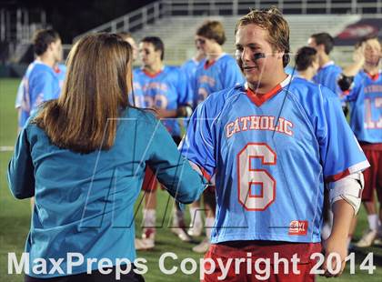 Thumbnail 1 in Apex vs Charlotte Catholic (NCHSAA 4A Final) photogallery.