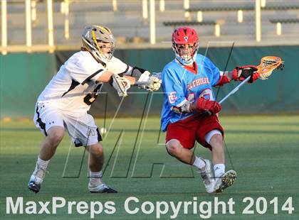 Thumbnail 2 in Apex vs Charlotte Catholic (NCHSAA 4A Final) photogallery.