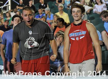 Thumbnail 3 in Apex vs Charlotte Catholic (NCHSAA 4A Final) photogallery.