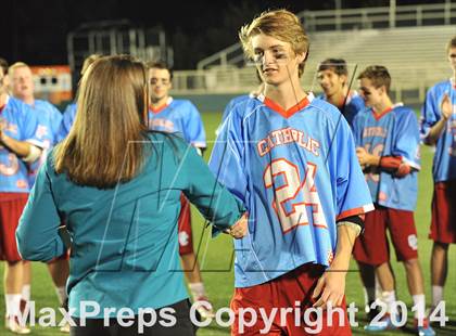 Thumbnail 1 in Apex vs Charlotte Catholic (NCHSAA 4A Final) photogallery.
