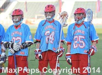 Thumbnail 1 in Apex vs Charlotte Catholic (NCHSAA 4A Final) photogallery.