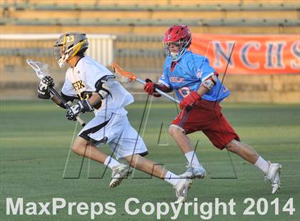 Thumbnail 1 in Apex vs Charlotte Catholic (NCHSAA 4A Final) photogallery.