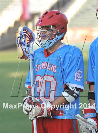 Thumbnail 1 in Apex vs Charlotte Catholic (NCHSAA 4A Final) photogallery.