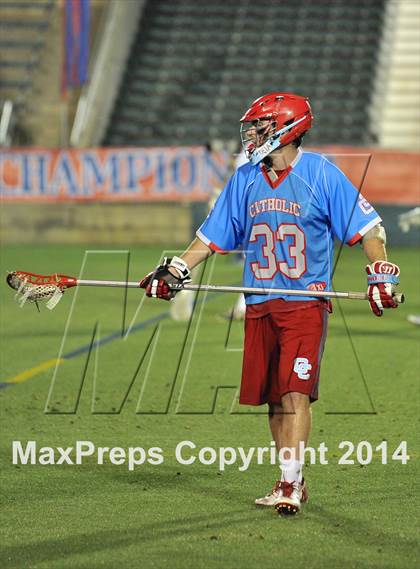 Thumbnail 1 in Apex vs Charlotte Catholic (NCHSAA 4A Final) photogallery.