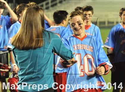 Thumbnail 1 in Apex vs Charlotte Catholic (NCHSAA 4A Final) photogallery.