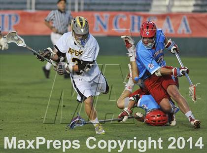 Thumbnail 1 in Apex vs Charlotte Catholic (NCHSAA 4A Final) photogallery.