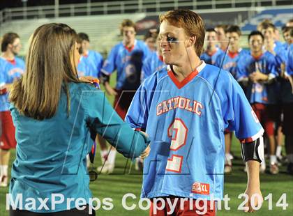 Thumbnail 3 in Apex vs Charlotte Catholic (NCHSAA 4A Final) photogallery.