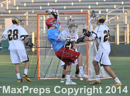 Thumbnail 1 in Apex vs Charlotte Catholic (NCHSAA 4A Final) photogallery.