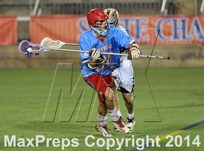 Thumbnail 3 in Apex vs Charlotte Catholic (NCHSAA 4A Final) photogallery.